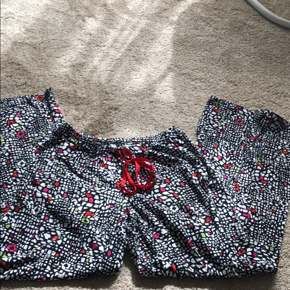 Multi color pajama pants from Dillard’s